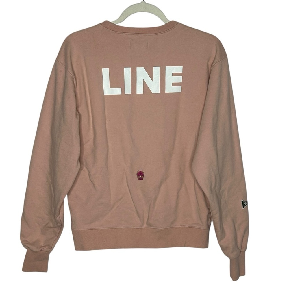 Plf Pushbutton Line Friends Pullover Sweatshirt - image 3